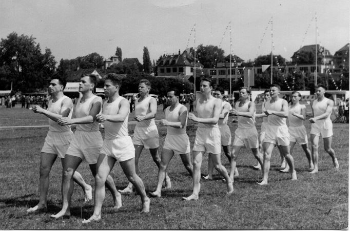 Cartoline postali: ZÜRICH Eidg. Turnfest 1955 – Nuovo (secondo la descrizione) da Jona venduto da philajona