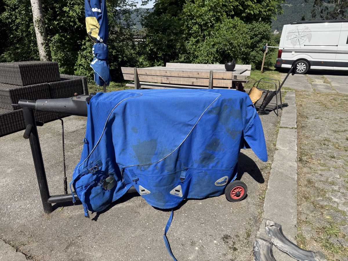 Decken: Pferdedecke Grösse 135 gebraucht – Gebraucht aus Widnau von sae_6kf6