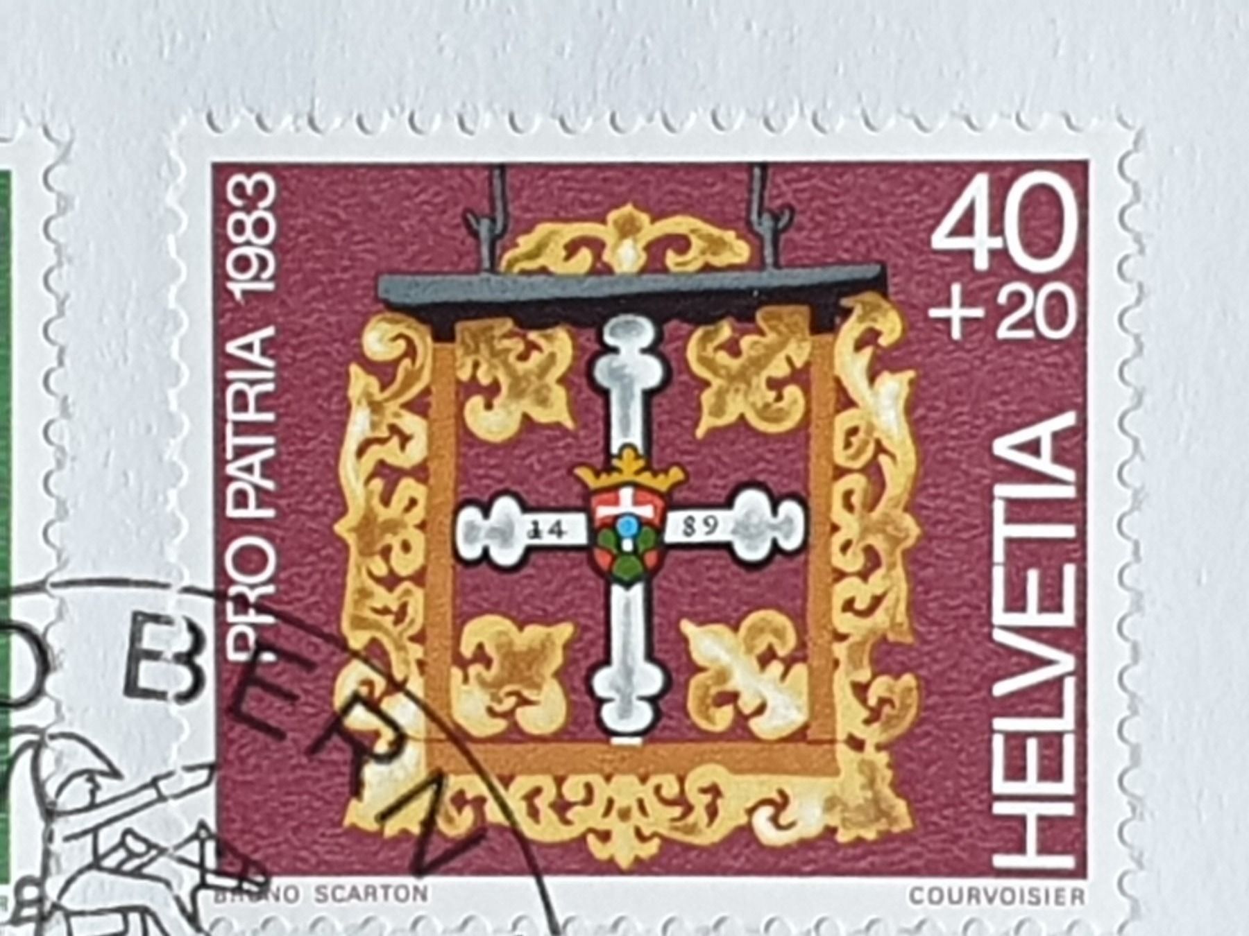 Tutti i francobolli: (207)   Pro Patria 1983 mit ET Stempel – Usato da Schwarzhäusern venduto da Inot3 4