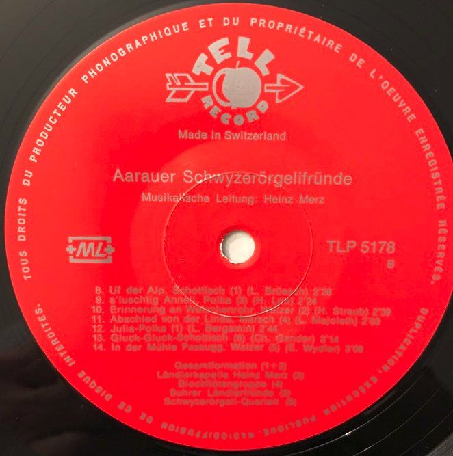 Schallplatten: Aarauer Schwyzerörgeli-Fründe (LP) – Gebraucht aus Grüningen von azulmarron 5
