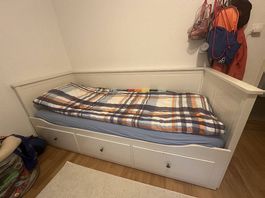 Hemnes Tagesbett 80x200cm inkl. 2 Matratzen