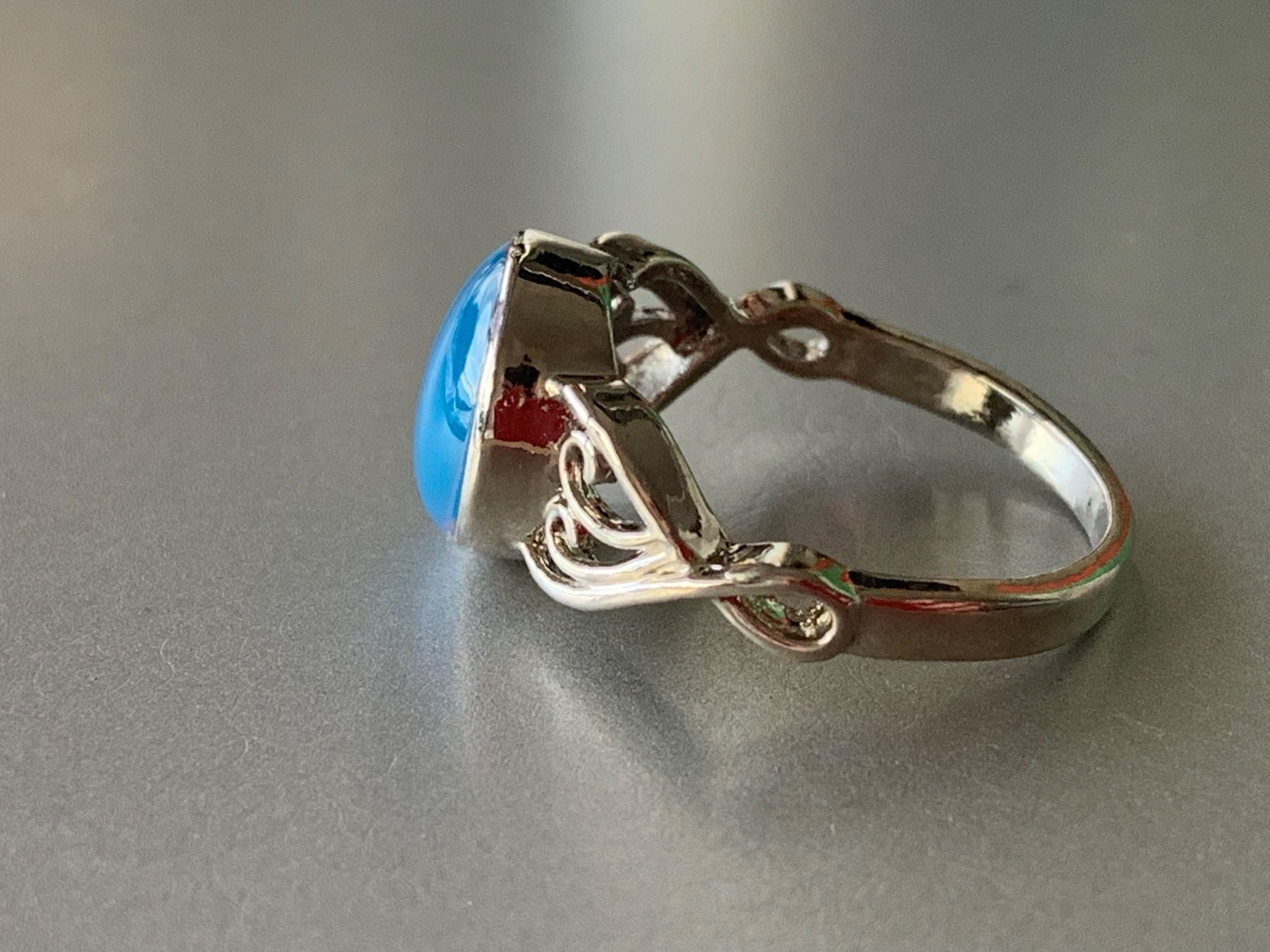 Ringe: Ring temperatur-hellblau – Neu (gemäss Beschreibung) aus Laufen von Bellebellezza 1