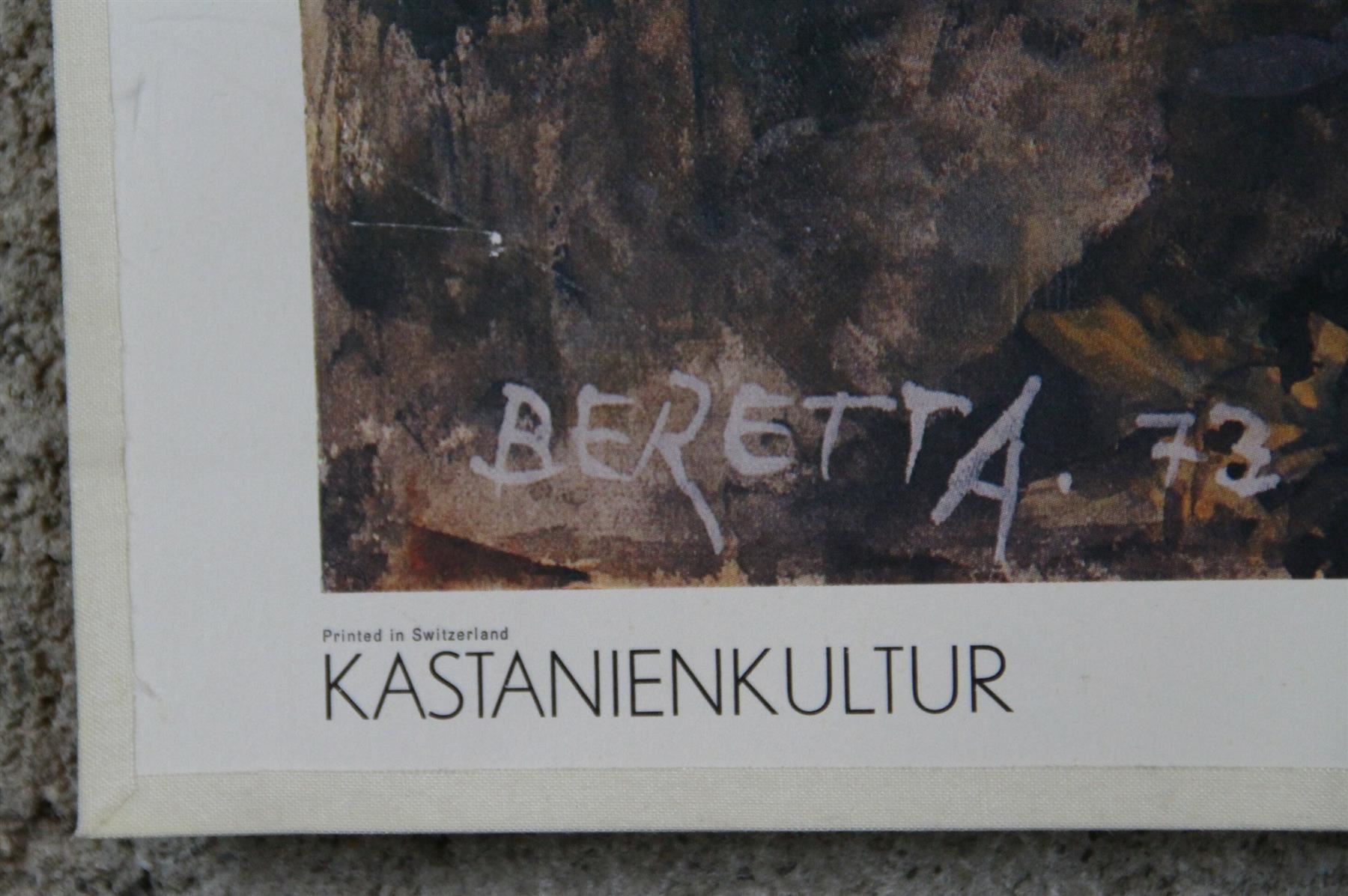 Foto & Immagini: Schulwandbild "Kastanienkultur" Beretta – Usato da Birrwil venduto da brandschatz_birrwil 3