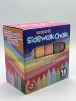Strassenmalkreide Set, 15 Stk. - für grossen Malsspass!