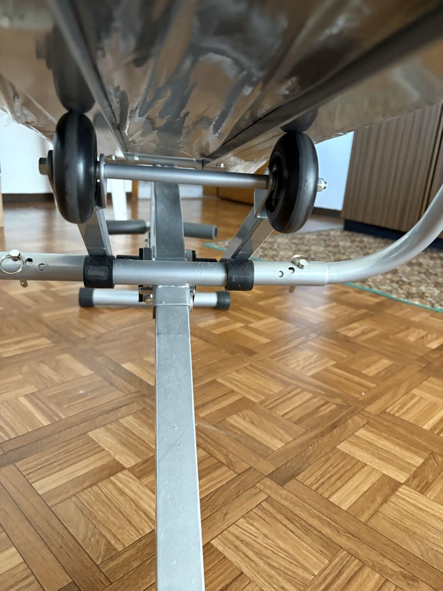 Hometrainer: Abdominaltrainer AB FIT silber grau – Usato da Hunzenschwil venduto da Dudi55 2