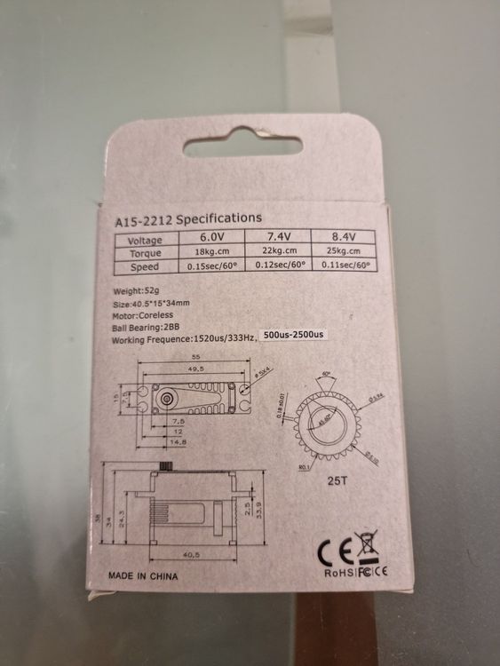 Servo KST A15 2212 Kaufen auf Ricardo