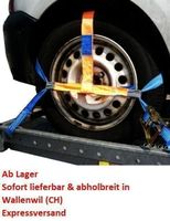 B0058 - 4x Spanngurt Radsicherung Zurrgurt AUTO