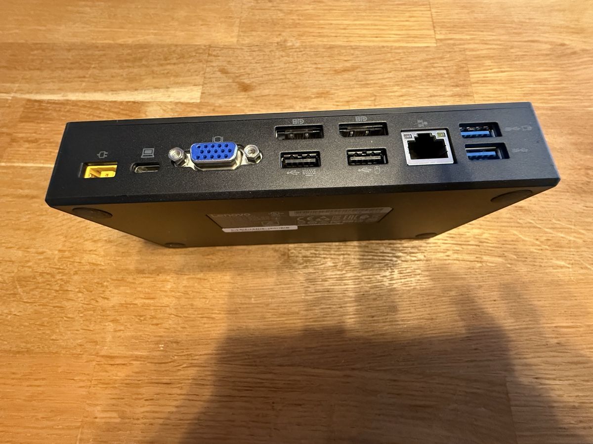 Lenovo Dockingstation: Lenovo ThinkPad USB-C Dockingstation – Gebraucht aus Goldach von Messerguru 4