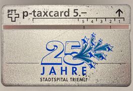 p-taxcard 5.-     25 Jahre Stadtspital Triemli