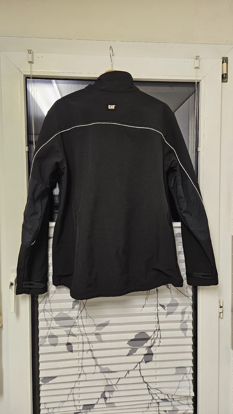 Vestes: CAT Softshelljacke Schwarz Grösse M neuwertig – D'occasion à Mellingen par Hondavtr 1