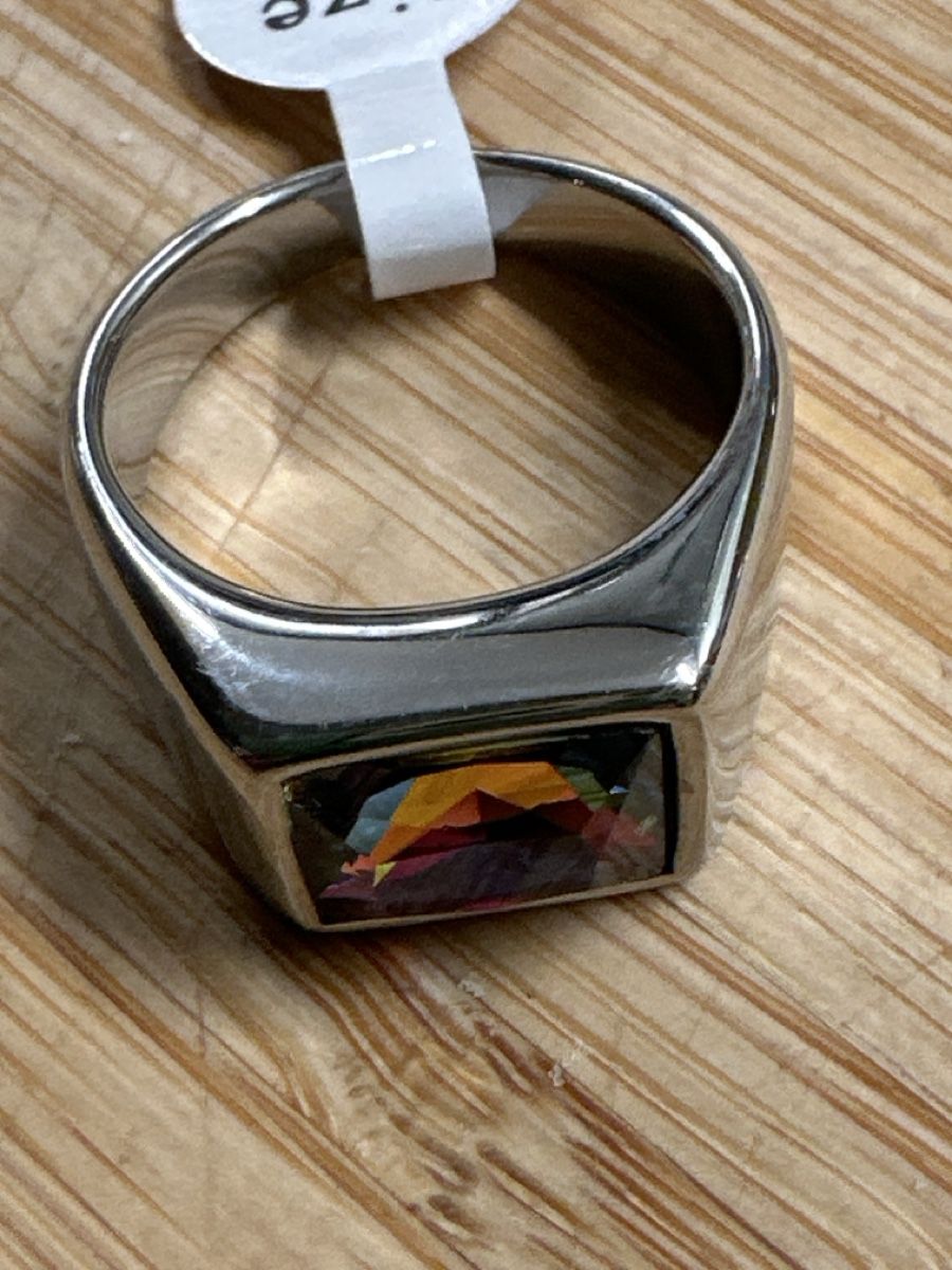 Bagues: Ring mit buntem Stein – Neuf (Voir description) à Trüllikon par angela4444 1