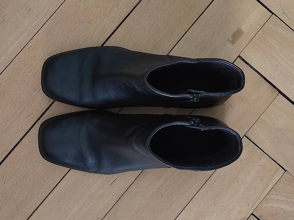 Camper Scarpe da donna: Bottines CAMPER noires en cuir 39 – Usato da Genève venduto da edel-ooo 2
