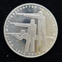 Medaille 1974 WM Schiessen Thun 15,1gr Silber 900/1000
