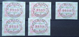 CH Automat 5x SBK 10 ʘ voll /pleines