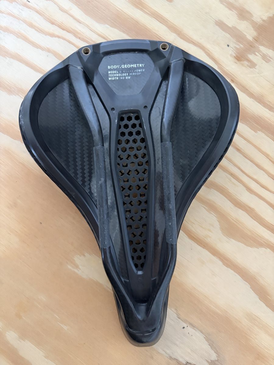 Specialized Ersatzteile: Specialized S-Works Power Mirror saddle 143 mm used – Gebraucht aus Zürich von JAGD-bikes 2