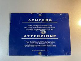 Email-Hinweistafel