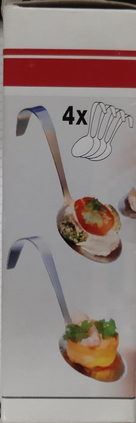 Cucchiai: FACKELMANN 4er Fingerfood Set – Nuovo e nell'imballaggio originale da Seuzach venduto da VT-Collections2 2