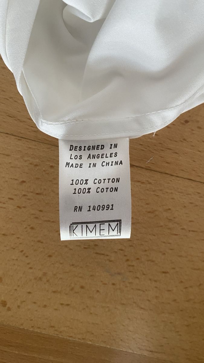 Camicette: Chemisier blanc taille 36 neuf, fermé dans le dos – Nuovo e nell'imballaggio originale da Romont FR venduto da jeanne110 3