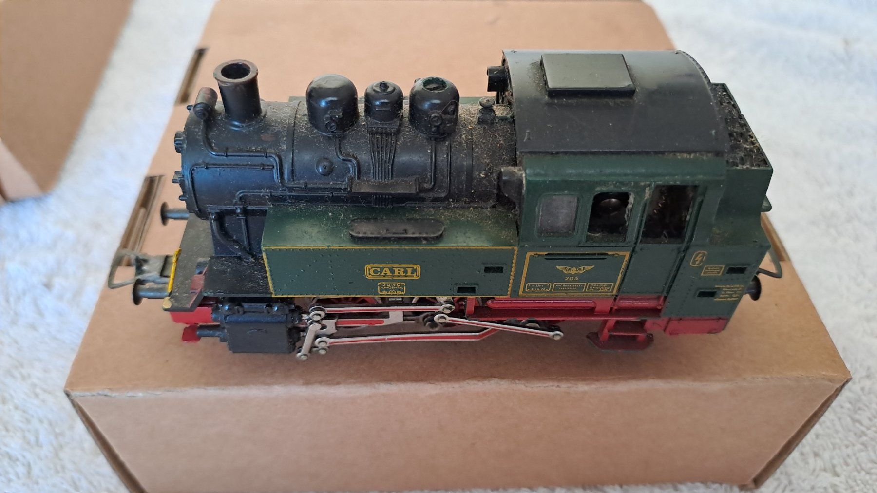 Trix Trains électriques: Trix Dampflok "CARL" H0 GL / 42 – Défectueux à Winterthur par Riebeli333 2