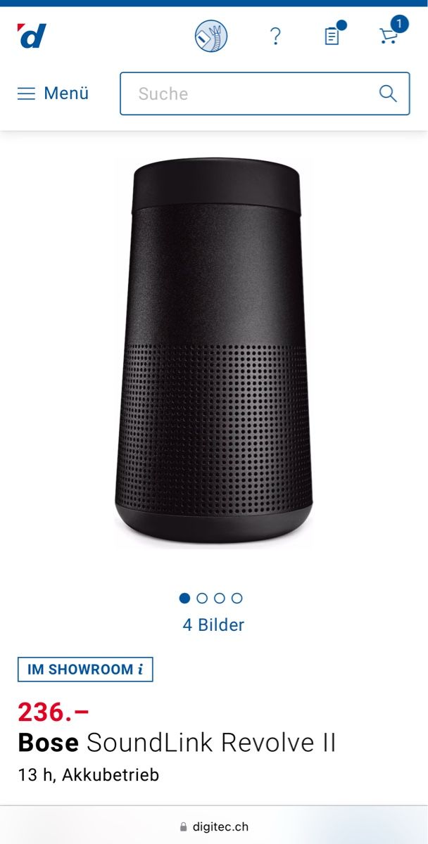 Bose Haut-parleurs: BOSE SoundLink Revolve 2 – D'occasion à Binningen par imasy 1