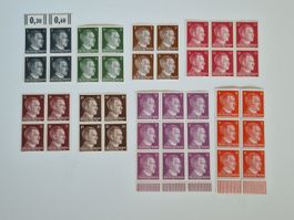 Deutsches Reich Briefmarken Adolf Hitler Block postfrisch