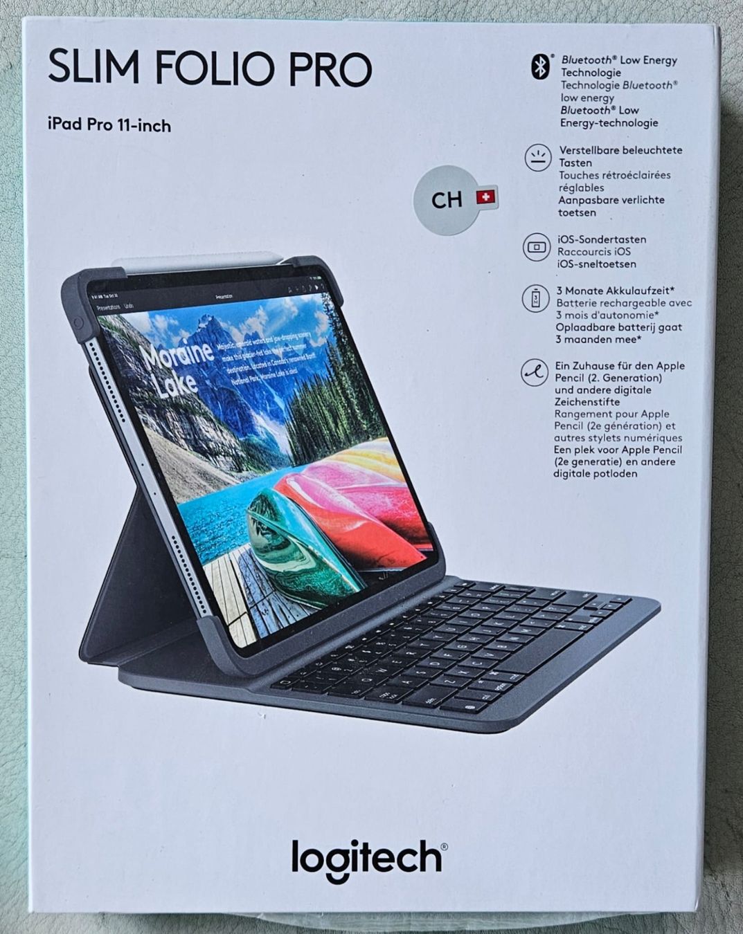 Logitech Tastiere: Logitech Slim Folio Pro iPad Pro 11 pouces – Usato da Pully venduto da jmm77
