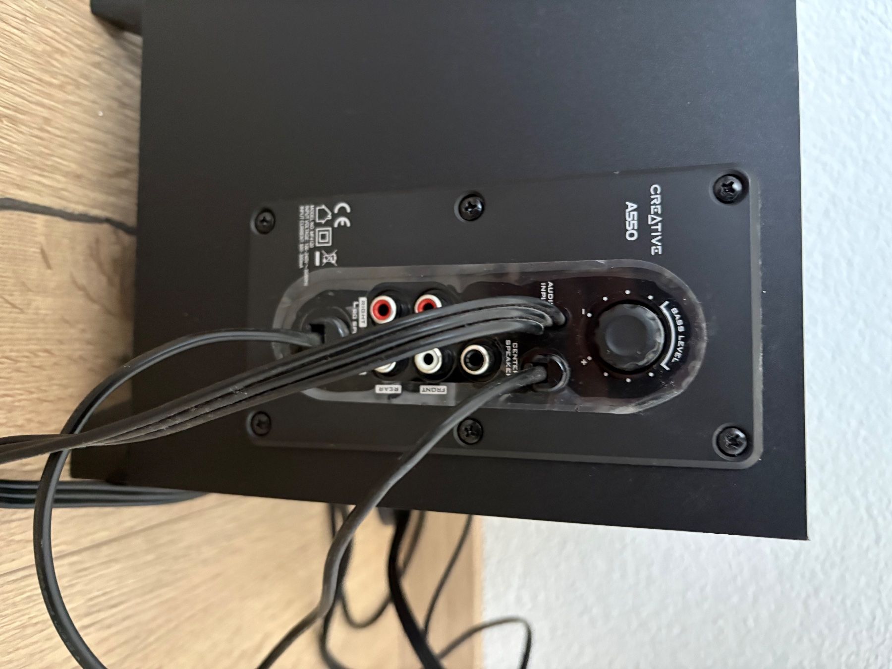 Creative Casse acustiche: 5.1 Lautsprecher-System Creative A550 schwarz gebraucht – Usato da Niederbipp venduto da bame05 1