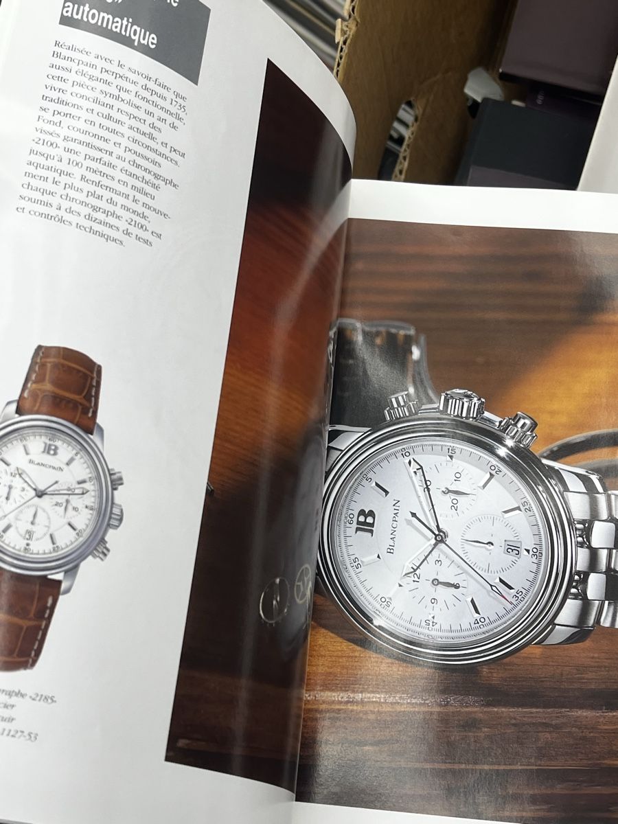 Dokumente: Blancpain Prospectus 1994 – Gebraucht aus Wettingen von NickInc 3