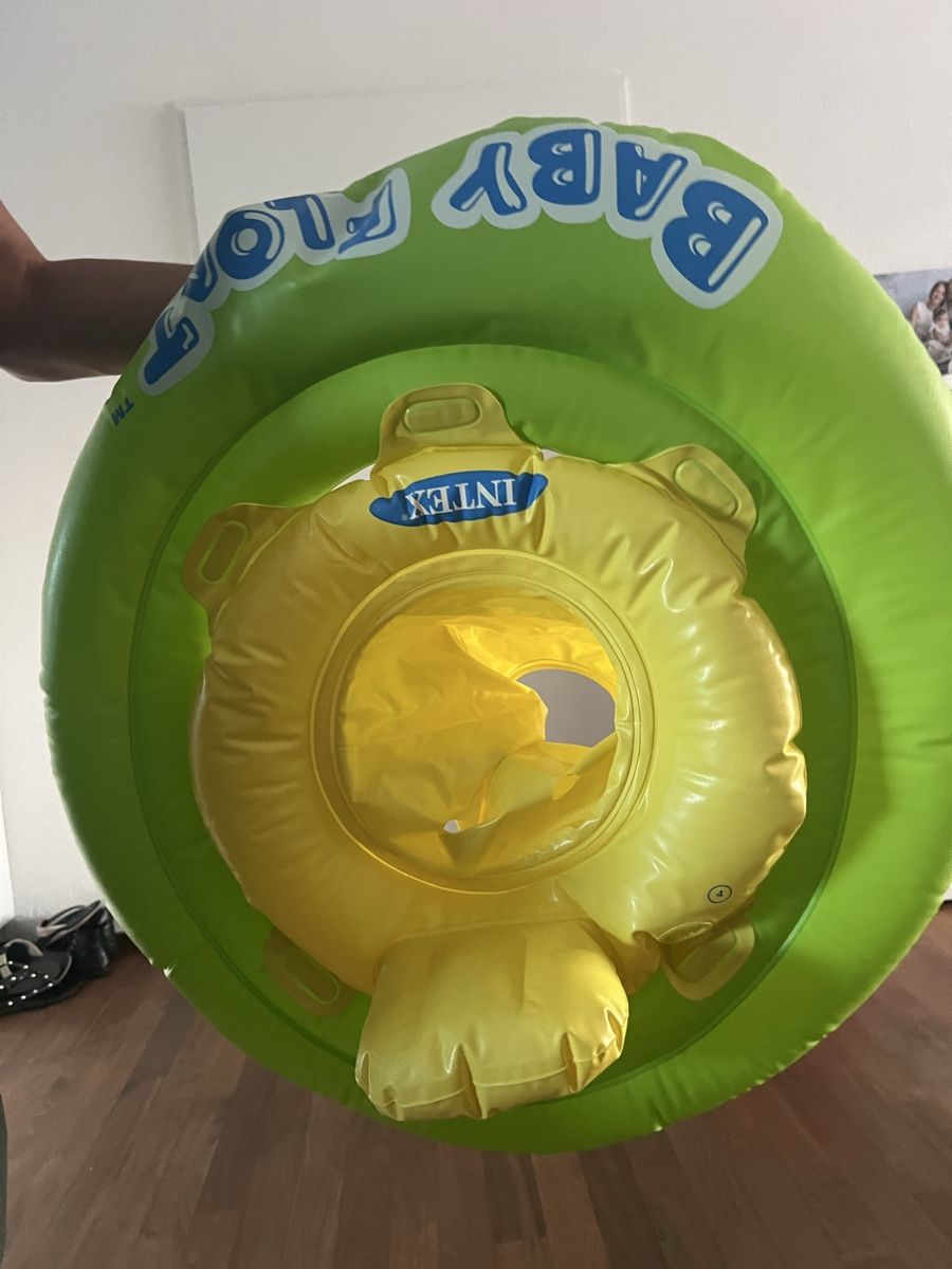 Bouées: INTEX Baby Float Ring Green Yellow 56590 Good Condition – D'occasion à Neerach par Summi3