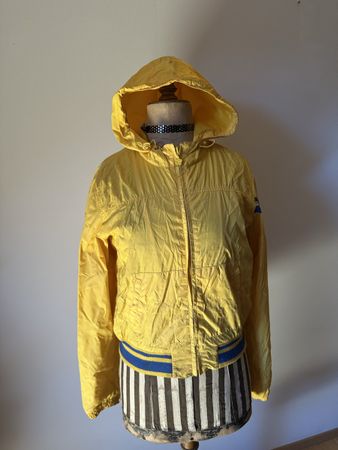 Xhoye Regenjacke, Gr. M, gelb mit Kapuze