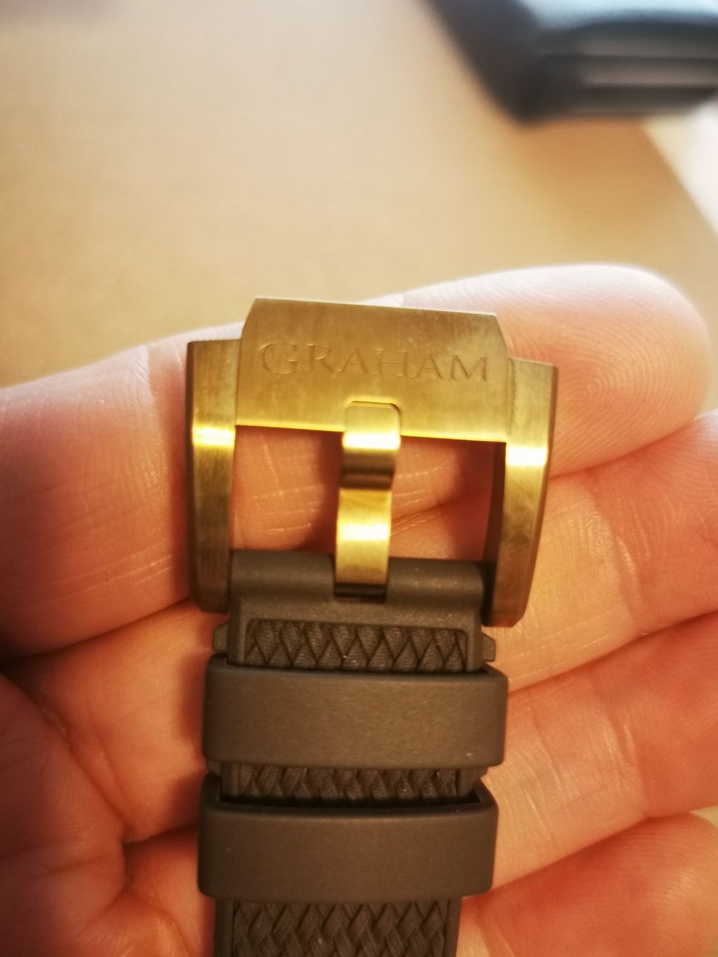 Graham Orologi: Graham Swordfish "Bronze & Smaragd green" NEW & FULLSET – Nuovo e nell'imballaggio originale da Bellmund venduto da nikitanikita 9