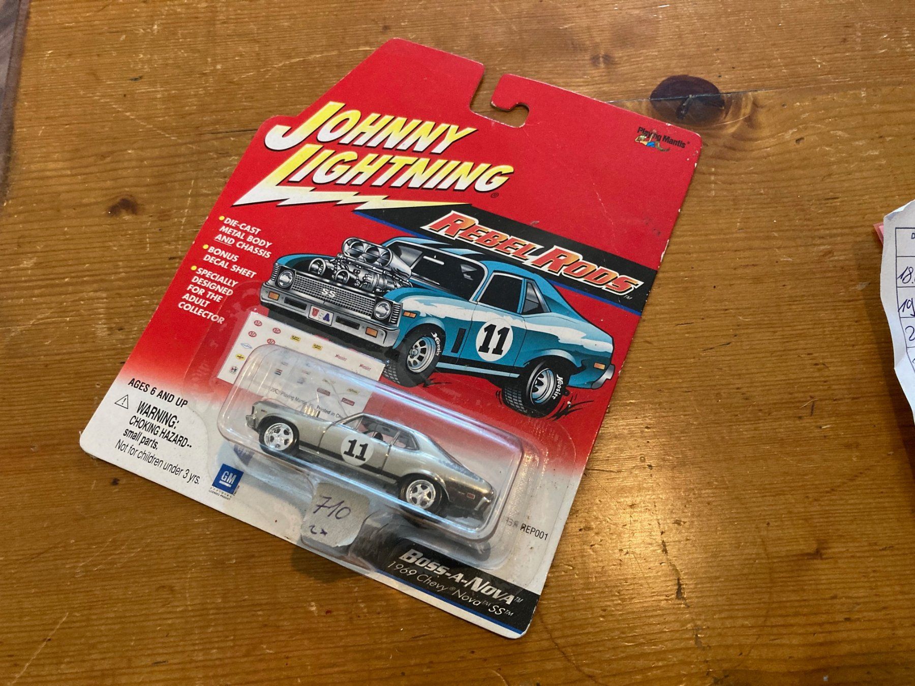 Johnny Lightning Modellini d'auto: Johnny Lightning Rebel Rods 1970 Chevy Nova SS – Usato da Wagenhausen venduto da Novafreund283
