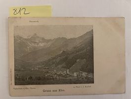 Gruss aus Elm, alte Postkarte
