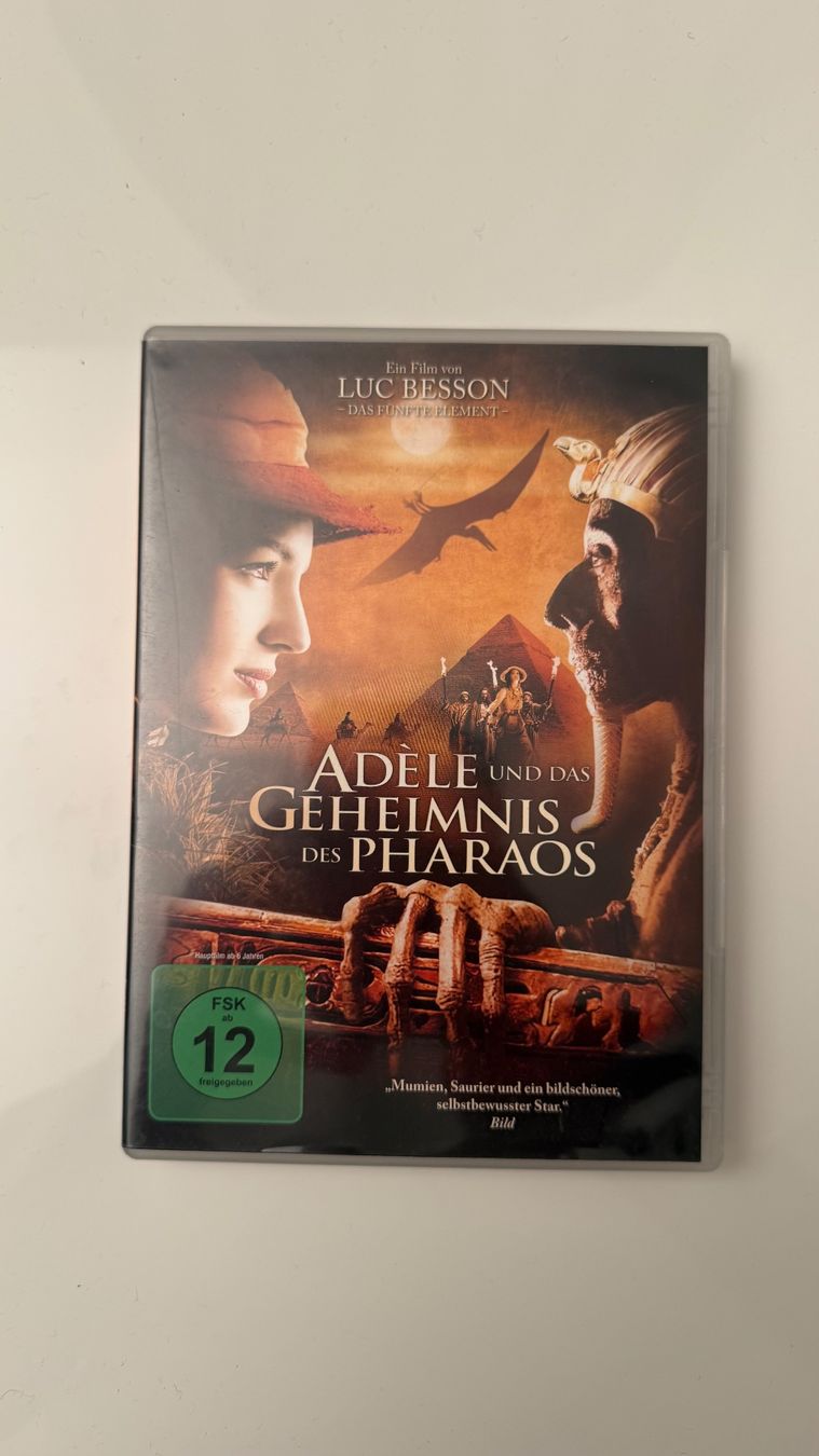Alle DVDs: Adèle Geheimnis des Pharaos DVD Abenteuer – Gebraucht aus Schindellegi von zeitlos.vintage