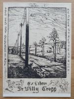Exlibris Erwin Theermann - Original Radierung 1925