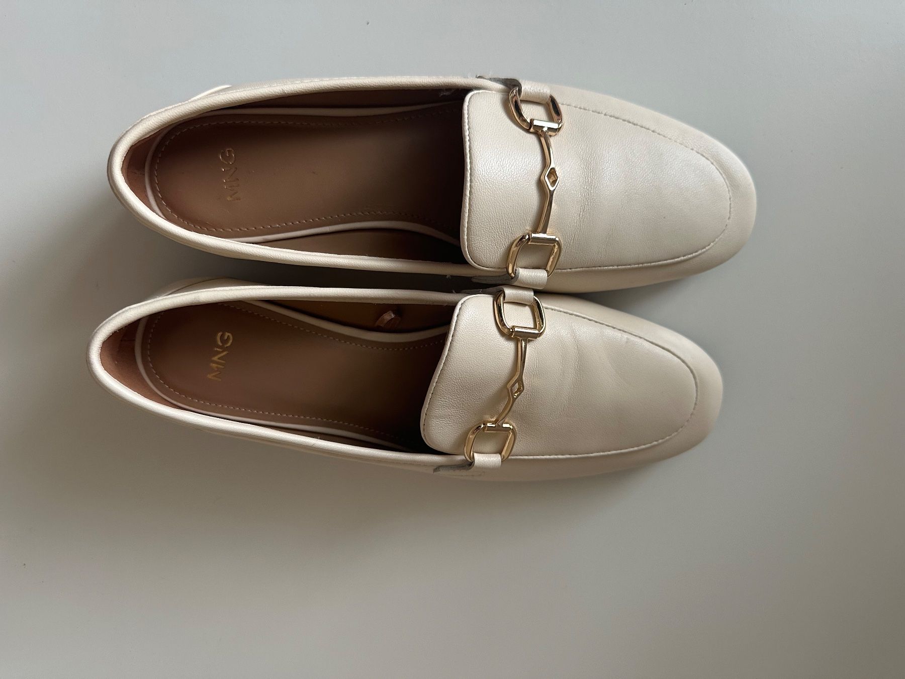 Mango Scarpe da donna: Mango loafers NEU Echtleder Gr 37 – Nuovo e nell'imballaggio originale da Zürich venduto da fa282 1