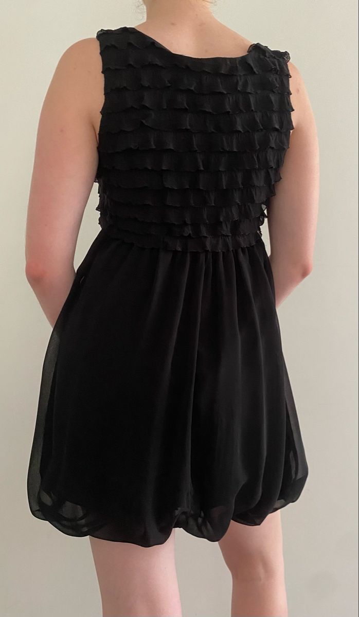 Vestiti: Chic Black Mini Dress - Perfect for Parties! – Usato da Zollikerberg venduto da mvm_68rc 1