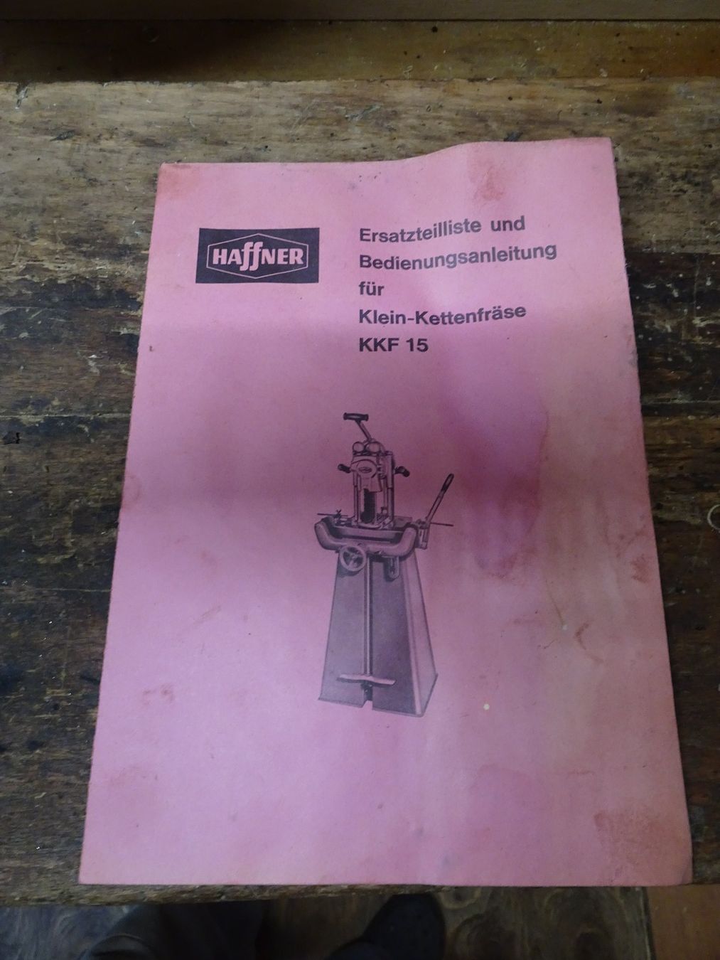 Tutte le macchine: Kettenstemmer Haffner KKF 15 – Usato da Glarus venduto da BH407 9