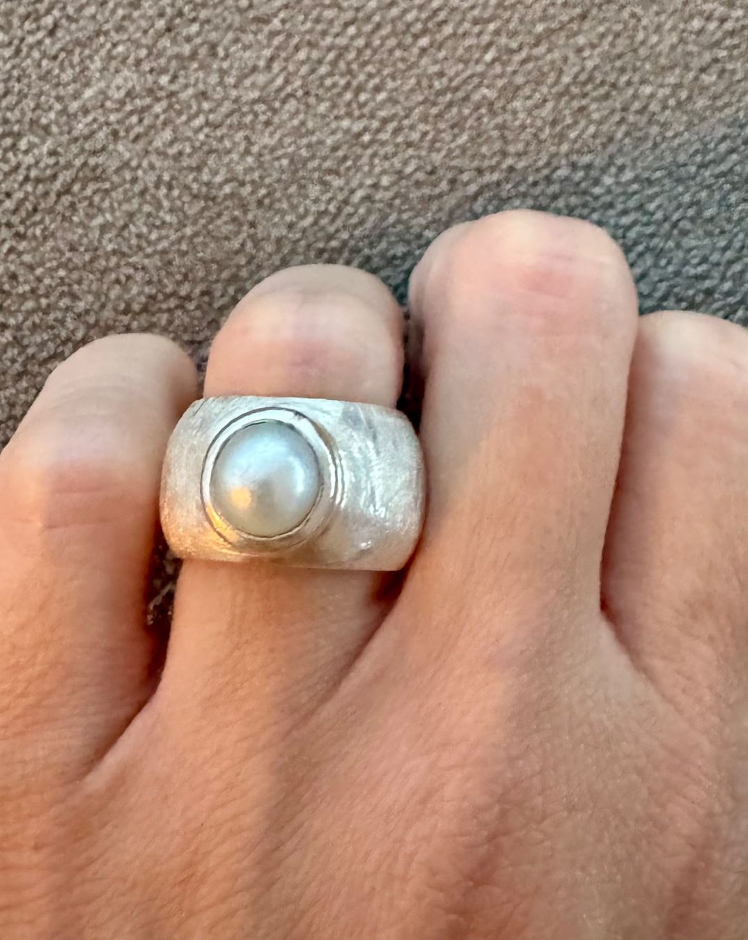 Anelli: Wunderschöner Ring aus Silber, Grösse 50 – Usato da Männedorf venduto da Positive81