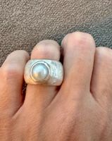 Wunderschöner Ring aus Silber, Grösse 50