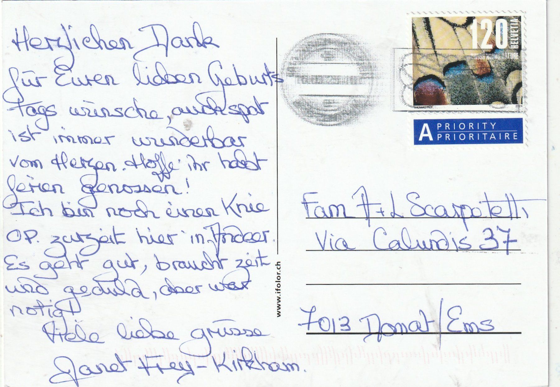 Cartoline postali: Reha Andeer – Usato da Lumbrein venduto da made02 1