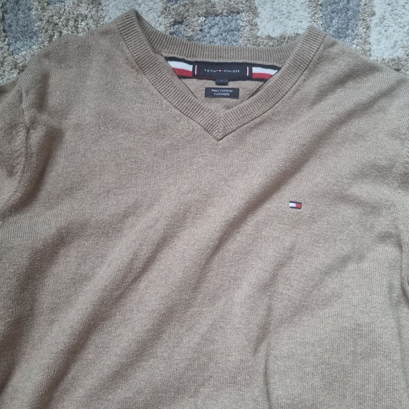 Pulls & Sweat-shirts: Tommy Hilfiger Pullover, Beige, Gr. S – D'occasion à Luzern par par_bf9c
