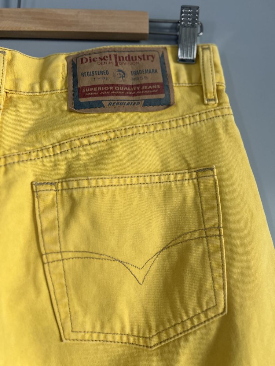 Diesel Jeans: Diesel Basic Jeans Yellow Denim Size 30 Regular Fit – Neu (gemäss Beschreibung) aus Saland von ele_vc96 4