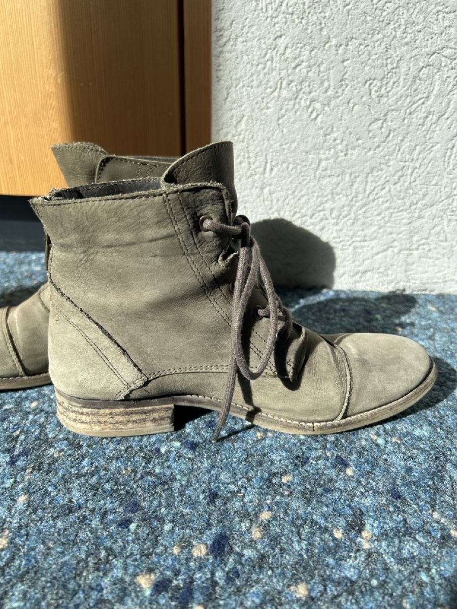 Scarpe da donna: Damen Leder Schnürstiefel – Usato da Ried b. Kerzers venduto da petrar22 1