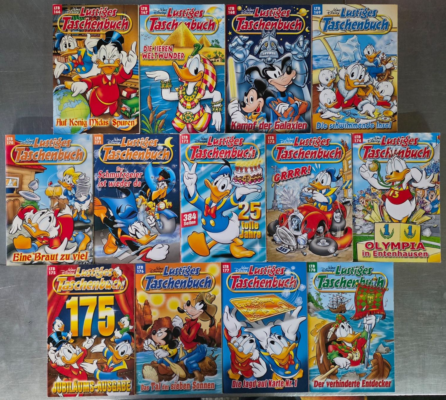 Comics: LTB 166-178 (komplettes Rückenbild) – Gebraucht aus Kriens von Rothenfluh66 1
