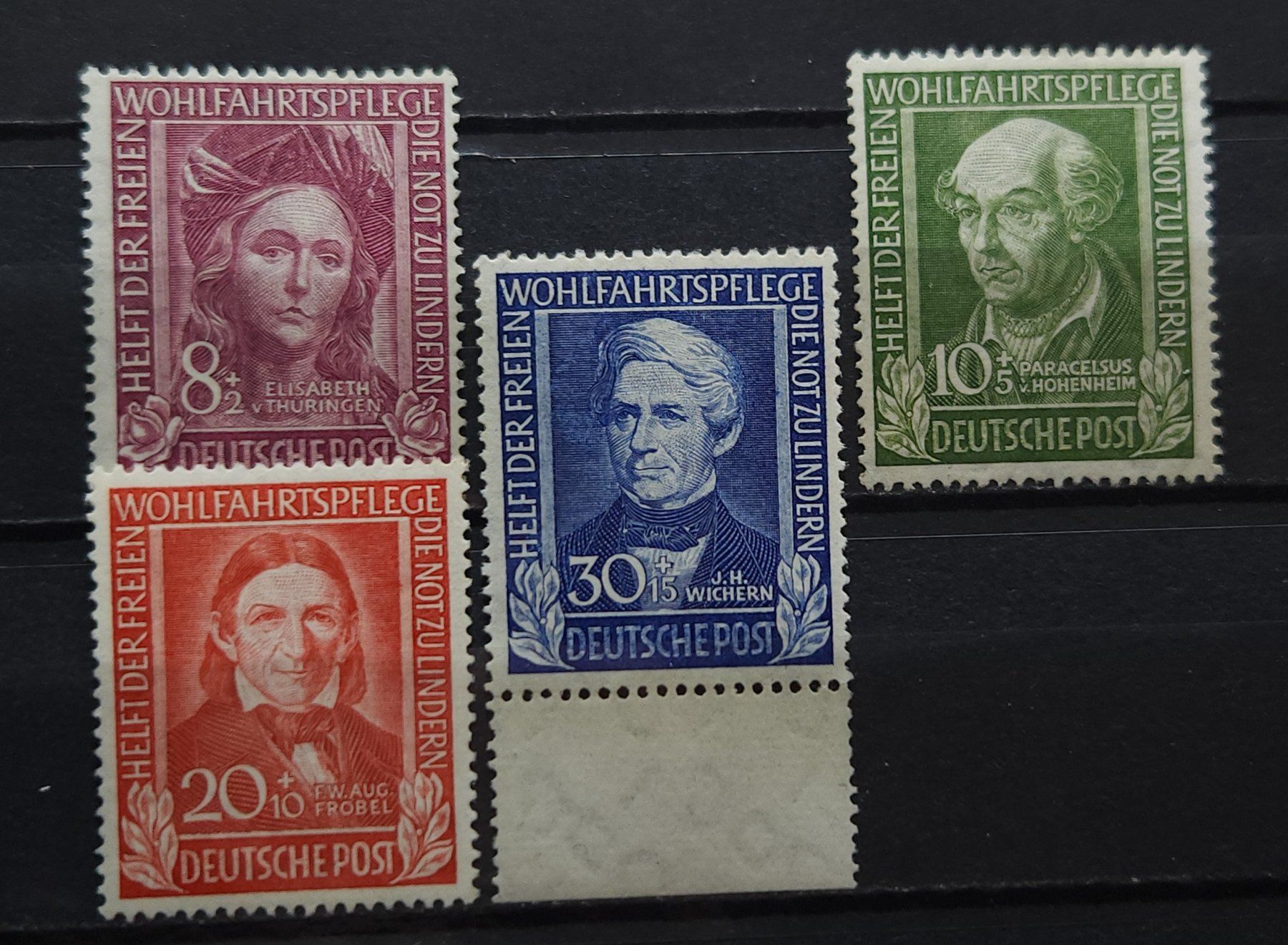 Tutti i francobolli: BRD Mi-Nr 117-120 Postfrisch 110 Fr Einwandfrei – Nuovo (secondo la descrizione) da Kriens venduto da Nidfeld45