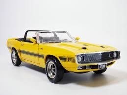 1969 SHELBY GT-500 CABRIO GELB/SCHWARZ 1:18 ERTL