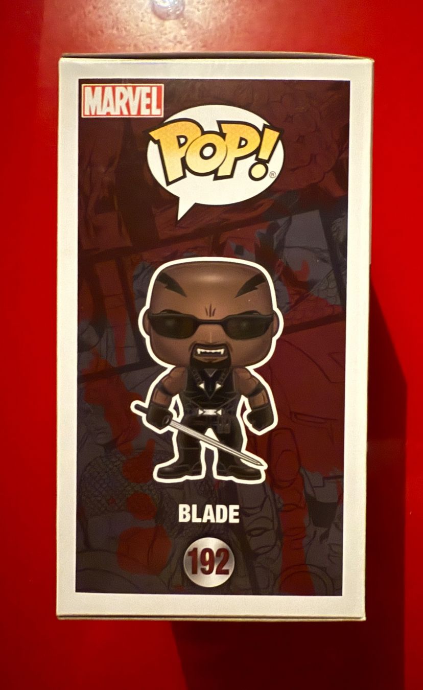 Funko Statuette: Funko Pop! Blade - Marvel – Nuovo e nell'imballaggio originale da Moudon venduto da CollectorGeek 1