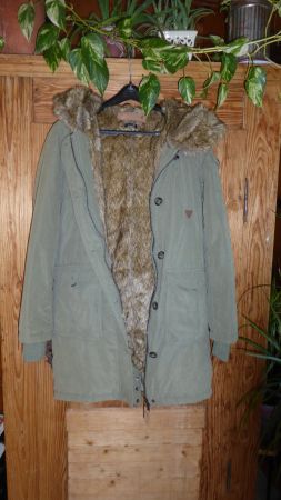 sehr schöne  warme Herren Jacke Mantel Gr L EIGHT2NINE  ORIG