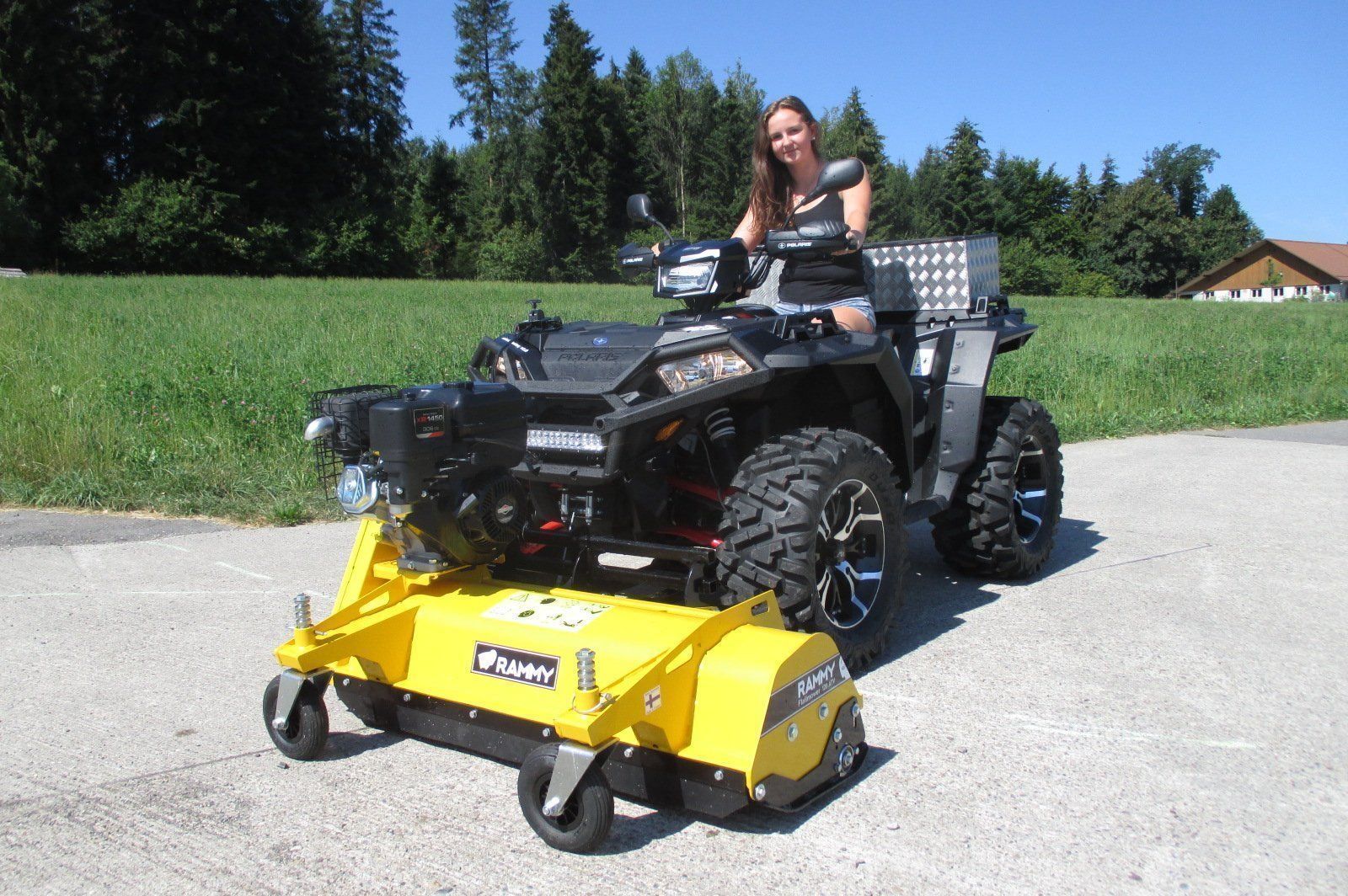 Polaris ATV / Quad: Rammy Schlegelmulcher – Nuovo e nell'imballaggio originale da Sempach-Station venduto da dragster410 5